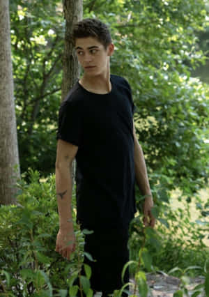 A Captivating Close-up Of Hardin Scott Wallpaper