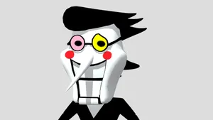 A Charismatic Salesmen, Spamton, From The Delta Rune Universe Wallpaper