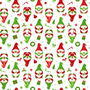 A Cheerful Christmas Elf Is Delivering Presents To Children Wallpaper