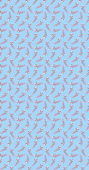 A Cheerful Little Christmas Display, Perfect For Those Who Want To Keep It Simple. Wallpaper