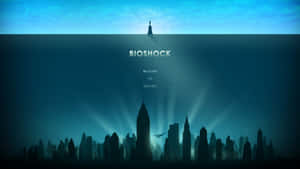 A City With A Skyscraper In The Background Wallpaper