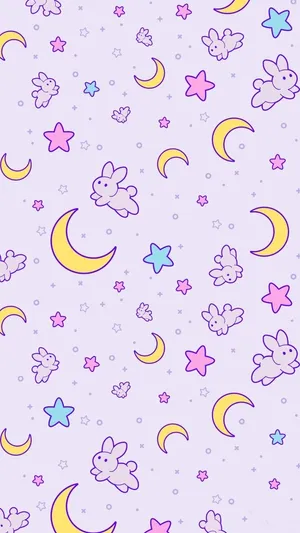 A Classic Anime Pattern Inspired By The Beloved Sailor Moon Wallpaper