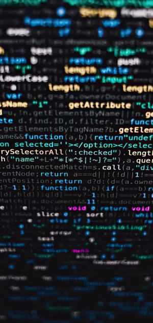 A Close-up Of Hands Coding On An Iphone Wallpaper