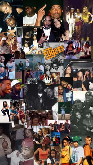 A Collage Of Pictures Of People And People Wallpaper