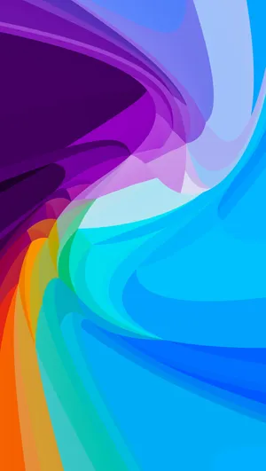 A Colorful Abstract Background With A Wave Wallpaper
