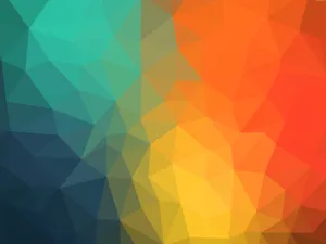 A Colorful Abstract Background With Triangles Wallpaper