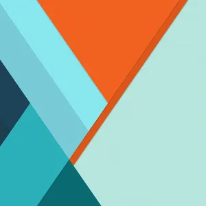 A Colorful Background With A Blue, Orange And Green Color Scheme Wallpaper