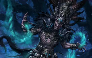 A Cool Monster Embraced By Nature Wallpaper