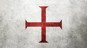 A Crusader Sword And Shield Wallpaper