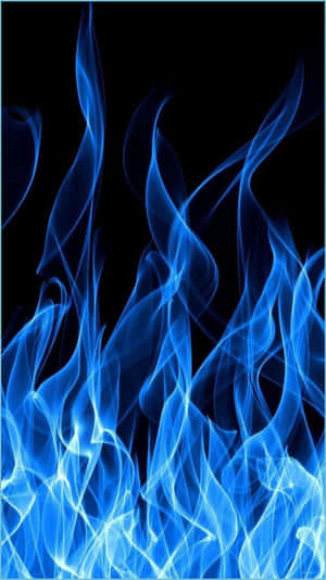 A Cute, Dark Blue Patterned Wall With A Rustic Feel Wallpaper