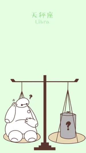 A Cute Libra Representing The Scale Of Justice Wallpaper