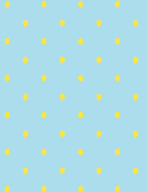 A Cute Light Blue Wall With A Beautiful View Wallpaper