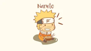 A Cute Naruto Chibi For All Fans Wallpaper