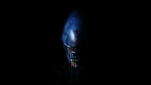A Dark View Of An Extraterrestrial Creature Wallpaper