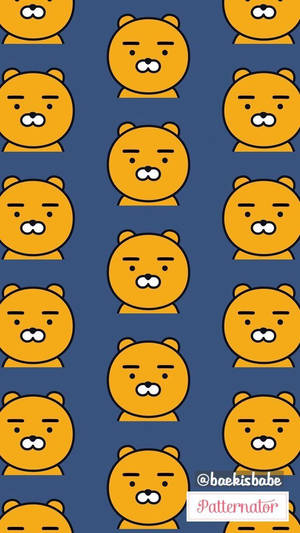 A Delightful Gathering Of Kakao Friends Characters Wallpaper