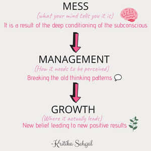 A Diagram Of The Stages Of Management Wallpaper