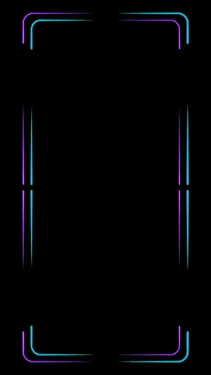 A Dreamy Mix Of Blue And Pink Neon Lights. Wallpaper