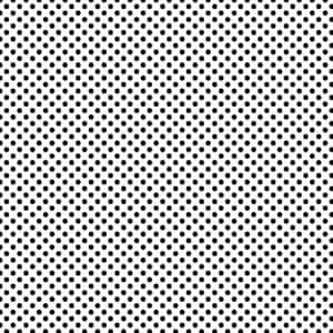 A Elegant Look Of Black Polka Dot Pattern Wallpaper