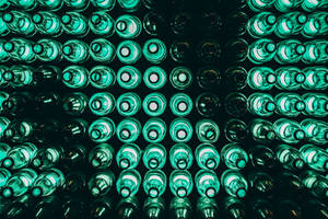 A Flat Lay Of Chilled Heineken Lager Beer Bottles Wallpaper