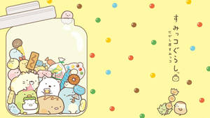 A Fun And Playful Kawaii-style Laptop Wallpaper