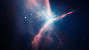 A Glimpse Into The Vibrant Space Nebula Wallpaper