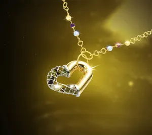 A Gold Chain Glimmering In The Light Wallpaper