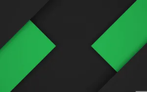 A Green And Black Background With An X In The Middle Wallpaper