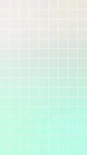 A Green And White Background With A White Grid Wallpaper