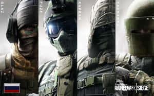 A Group Of Soldiers In Uniform Wallpaper