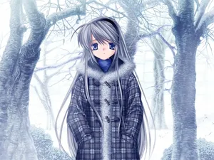 A Heartwarming Scene From Clannad Anime Wallpaper