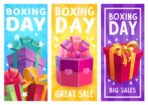 A Joyous Boxing Day Shopping Spree Wallpaper