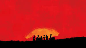 A Kid Lost In Red Dead Redemption 2's World Wallpaper