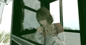 A Lonely Woman Feeling Unclear About Her Future. Wallpaper