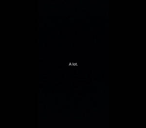 A Lot Over Black Background Aesthetic Black Quotes Wallpaper