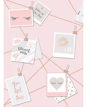 A Luxurious Pink Rose Gold Background Wallpaper