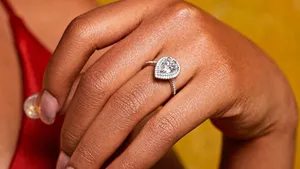 A Majestic View Of A Halo Ring In Space Wallpaper