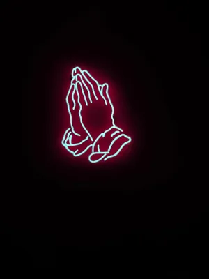 A Man In Prayer Wallpaper