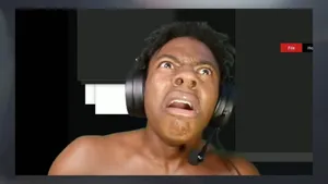 A Man With Headphones On Is Looking At The Camera Wallpaper