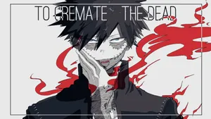 A Menacing My Hero Academia Villain Poses With A Malicious Smirk Wallpaper