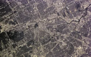 A Mesmerizing View Of Earth's Surface Wallpaper