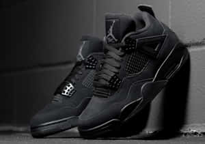 A Modern Classic - The Air Jordan 4 In Detailed View Wallpaper