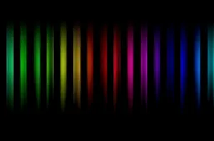 A Multi-colored Umbrella Symbolizes Diversity And Celebration Through Shades Of Black Wallpaper