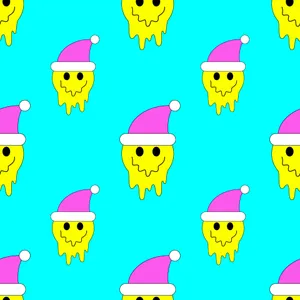 A Mysterious Trippy Face Wallpaper