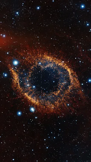 A Mystical Galaxy Of Stars And Nebulas Wallpaper