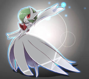 A Mystical Glowing Gardevoir Wallpaper