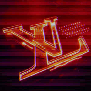 A Neon Sign With The Letter L Wallpaper