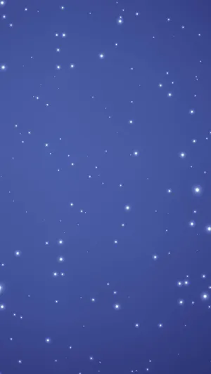 A Night Sky Of Blue Stars Wallpaper