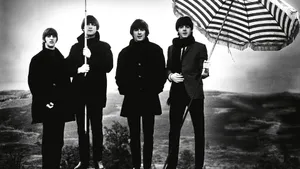 A Nostalgic Trip With The Beatles In Monochrome Wallpaper