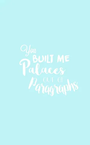 A Panoptic View Of A Summer Day At The Blue Hamilton Burn Palaces. Wallpaper