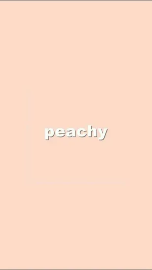 A Pastel Peach Oasis - Relax And Rejuvenate Wallpaper